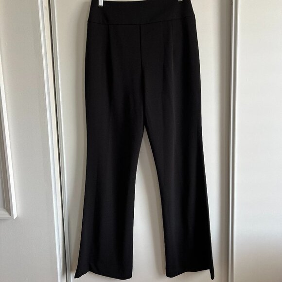 Karl Lagerfeld Paris | Black Wide Leg Dress Pants - Picture 4 of 6